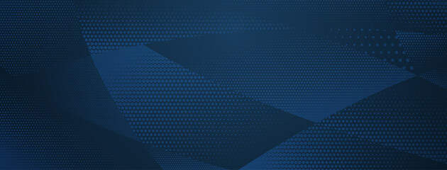 Abstract background made of halftone dots in blue colors