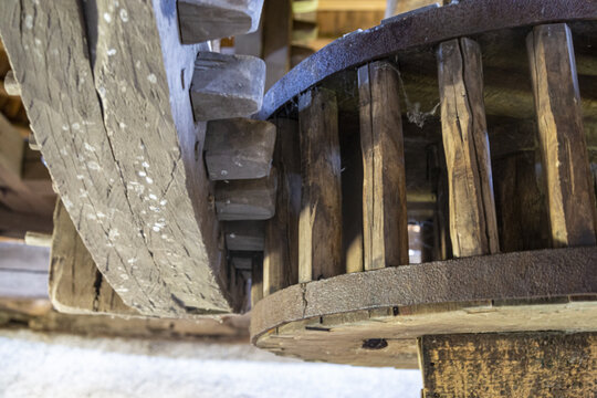 zahnrad aus holz