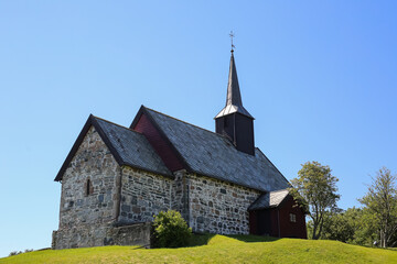Fototapeta na wymiar Edoey church, Norway
