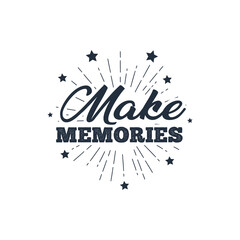 make memories emblem.