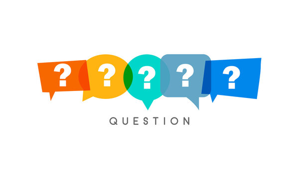 question concept.question mark and spech bubble