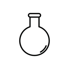 Laboratory icon vector. analyzes illustration sign. test tube symbol. chemistry logo.