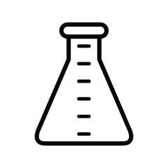 Laboratory icon vector. analyzes illustration sign. test tube symbol. chemistry logo.