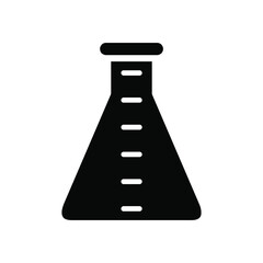 Laboratory icon vector. analyzes illustration sign. test tube symbol. chemistry logo.