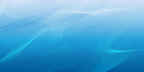 Modern soft blue background with lines