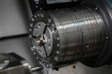spindle in a CNC lathe