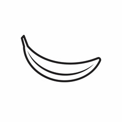 banana icon sign signifier