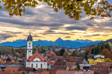 Fototapeta premium Nesselwang Bayern