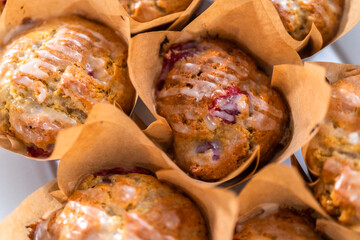 Cranberry muffins