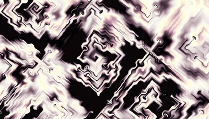 Abstract fractal pattern.