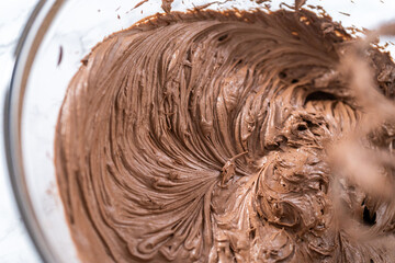 4th of July chocolate cake