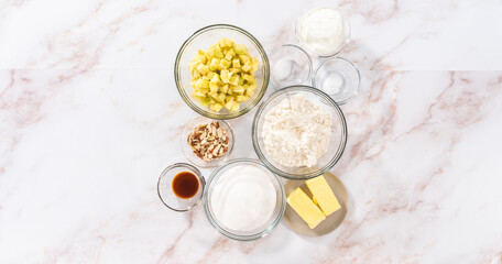Apple bundt cake with caramel glaze