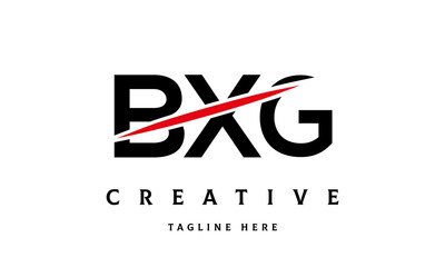 BXG creative cut three latter logo