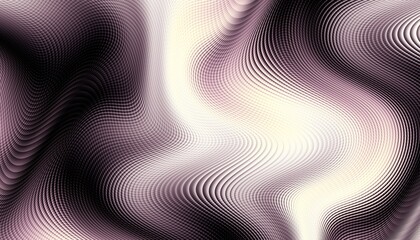 Wavy abstract futuristic background