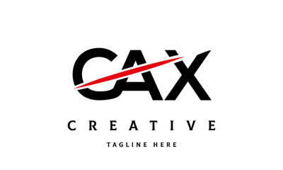 CBX creative cut three latter logo