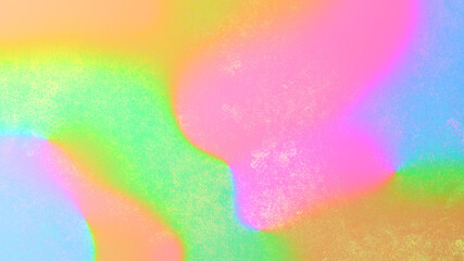 Multicolored background with grainy texture digital art.