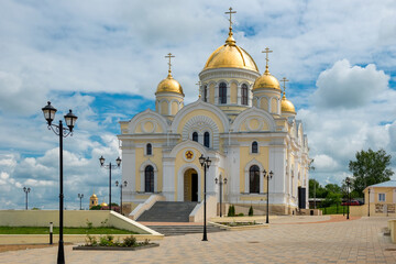 Cathedral of the Transfiguration of the Lord in Nikitsky Kashirsky Monastery in the city of Kashira, Russia