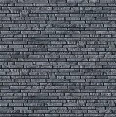 Fotobehang Flagstone wall masonry pattern, seamless texture © Kostiantyn