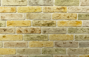 colored wall decorative brick texture house