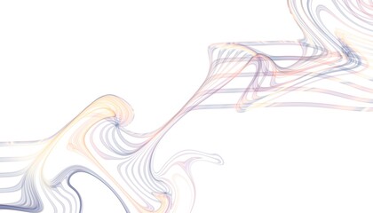 Abstract wavy fractal