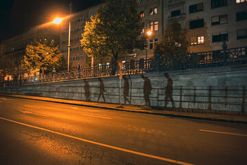 night city street