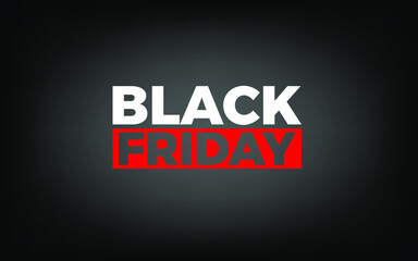 black friday banner background sale promotion vector