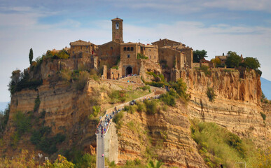 Civita Bagnoreggio dying country Lazio Italy Italy