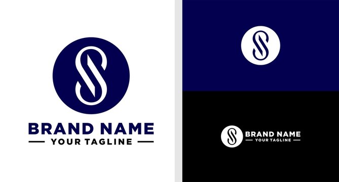 SP LOGO MONOGRAM LUXURY ELEGANT EDITABLE