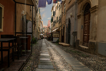 Altstadt von Alghero, Insel Sardinien, Italien