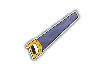 3D render illustration, Amazing picture of building tools with white blurry shadow background