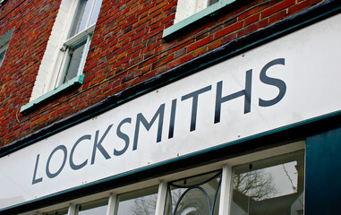 Locksmith store sign