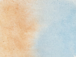 Fototapeta premium Light pink purple shades and blue watercolor paper textured illustration for grunge design, vintage card, retro templates. Smooth pastel colors wet effect hand drawn canvas aquarelle background.