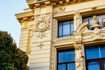 Exterior of the Art Pavilion in Lower Town of Zagreb, Croatia, Balkans, Europe