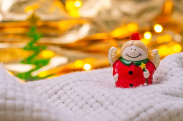 Still life christmas festive background