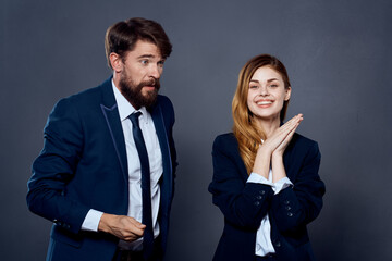 work colleagues communication emotions professionals office studio