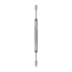 Vector cartoon dental therapy spoon instrument.