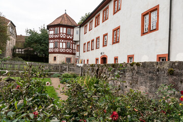 Fototapeta na wymiar Schloss in Tann in der Rhön