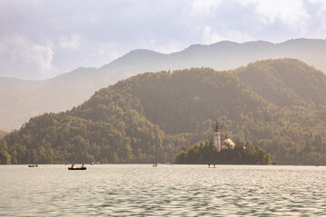 Blejski Otok im Bleder See, Slowenien