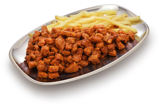Zorza Gallega is pork minced meat dish mixed with spices before becoming chorizos. Spanish Galician cuisine