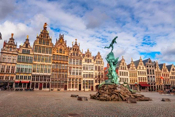Gardinen Antwerpen, Belgien Stadtbild © SeanPavonePhoto