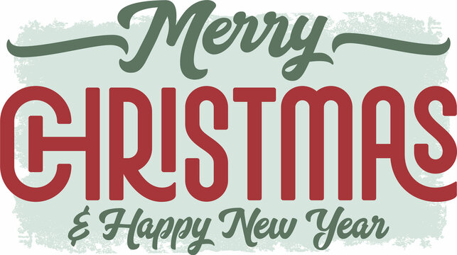 Merry Christmas Greeting Card Text