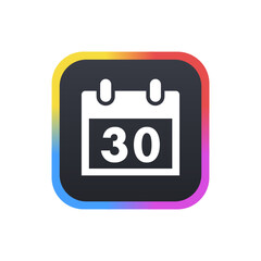 Calendar - Sticker