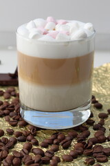 coffee with marshmallows