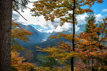 Herbst-Wanderung auf dem Sole-Leitungsweg Berchtesgaden