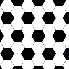 the pattern of a soccer ball. Print for fabrics. Wall decor. Wallpaper.