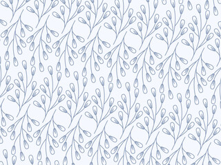 elegant seamless floral and flower pattern