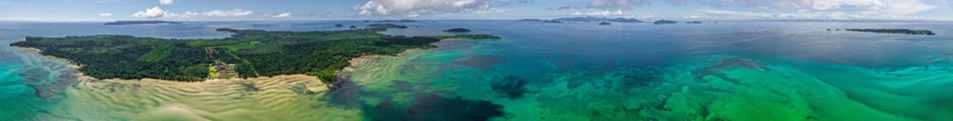 Koh Mak tropical island and its paradise beach near koh Chang, Trat, Thailand