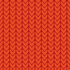 Knitted background. Seamless surface pattern design