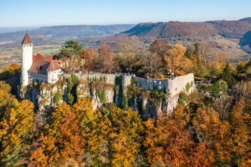 Burg Teck auf der schwäbischen Alb, Deutschland