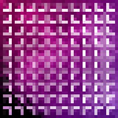 Geometric pattern. Abstract background. Prison pattern. Mosaic grid texture, dark background. Vector illustration.